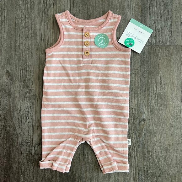 Little Planet by Carter’s Sleeveless Striped Romper - Picture 1 of 4